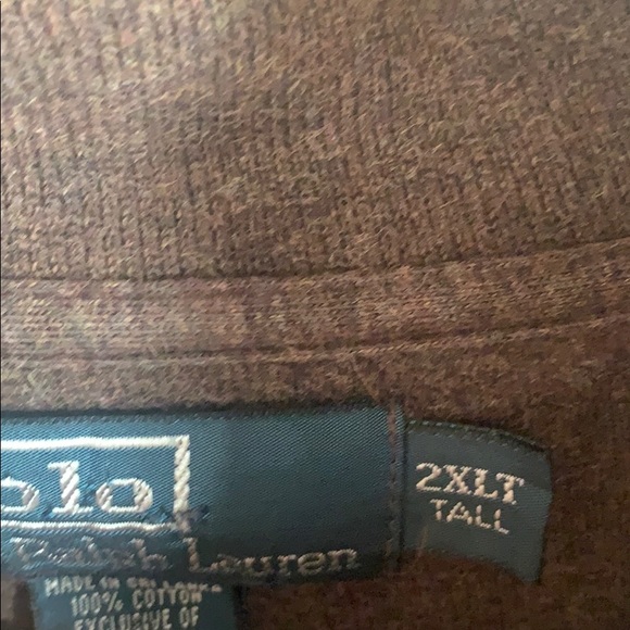Men polo sweatshirt half zipper - Picture 4 of 4